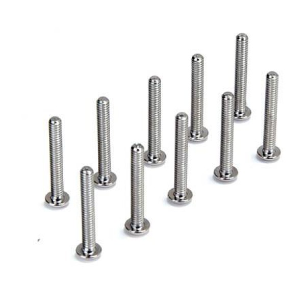 Losi Button Head Screws, 5-40x7/8" (10)
