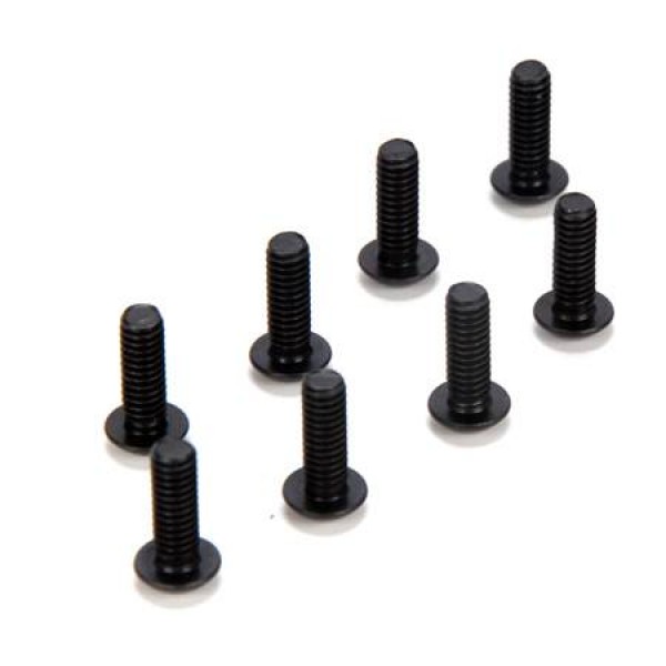 Losi Button Head Screws, 8-32x1/2" (8)