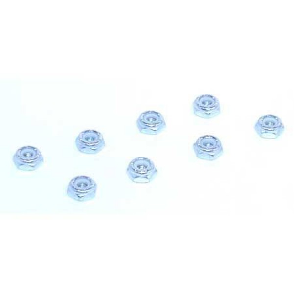 Losi Low Profile Locknuts, 10-32 (8)