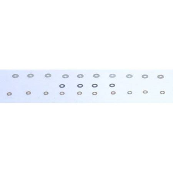 Losi Hardened Washers, #4 and 1/8"