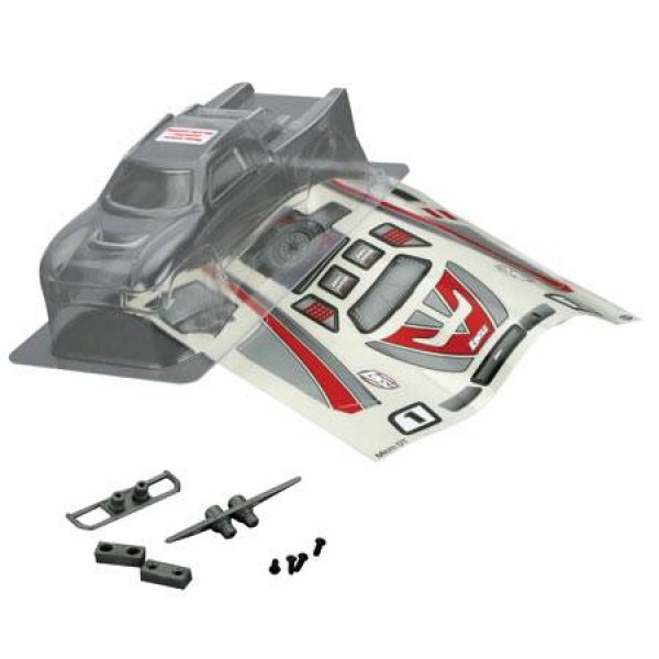 Losi Micro Desert Truck Clear Body Set with Decals