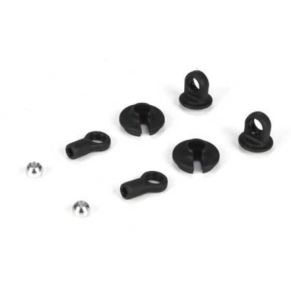 Losi Shock Cap, Spring Retainer & Shock End Set
