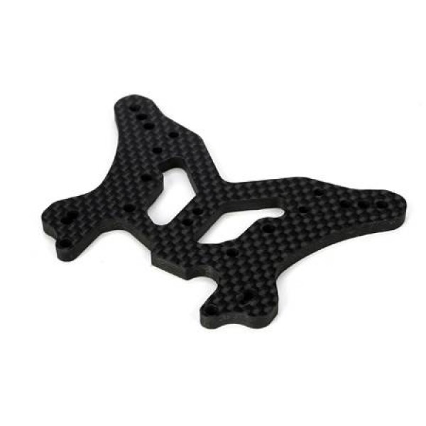 R Shock Tower, Carbon, 4mm: TEN