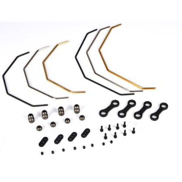 Losi Front/Rear Sway Bar Set and Hardware (5IVE-T/MINI WRC) (3)
