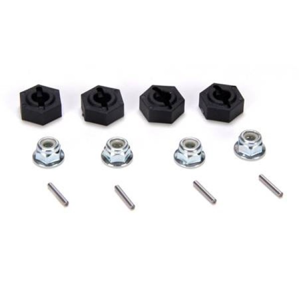 Losi 12mm Molded Hex Set (NCR)