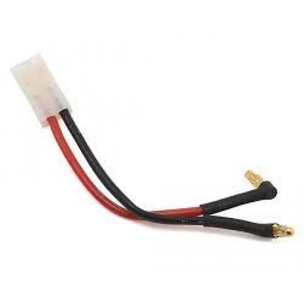 LRP LiPo Hardcase Wire Adapter (4mm Male Bullet to Tamiya Plug)