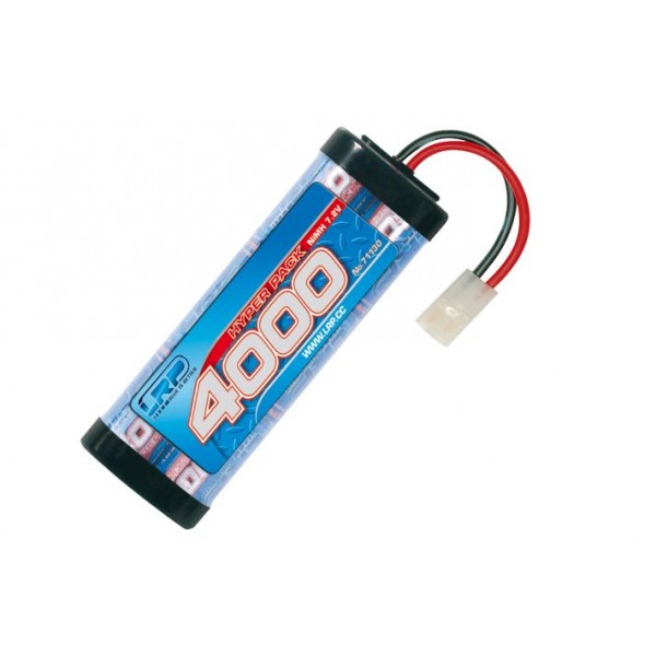 LRP Electronic 6-Cell NiMH Stick Pack Battery w/Tamiya Connector (7.2V/4000mAh)
