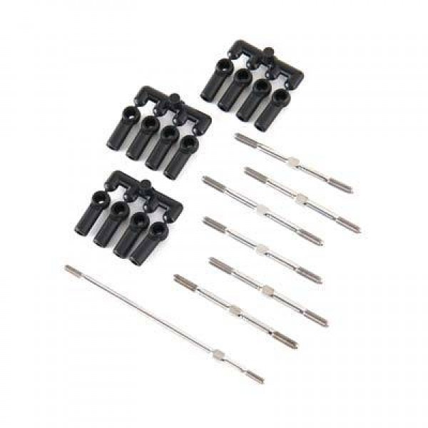 Lunsford Racing Super Duty Titanium Turnbuckle Kit (TLR 22-4)