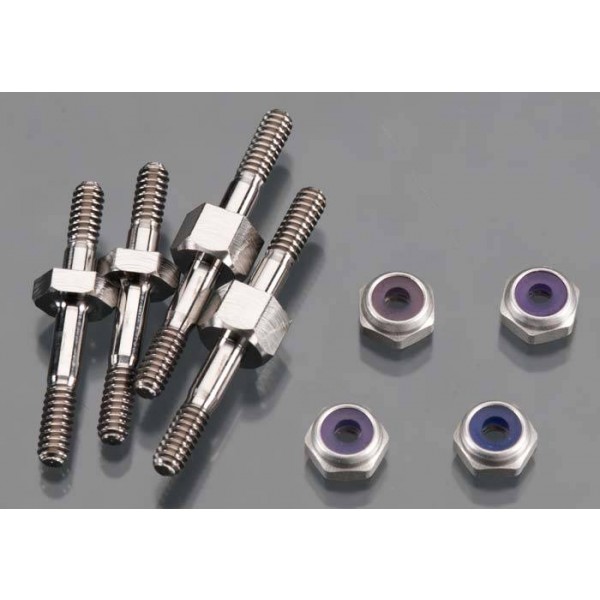 Lunsford Racing Big Bore Titanium Shock Mounts (SC10/ SC10.2)