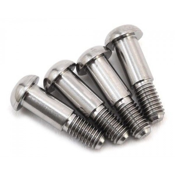 Lunsford Racing TLR 22 Titanium King Pin Screws (4)