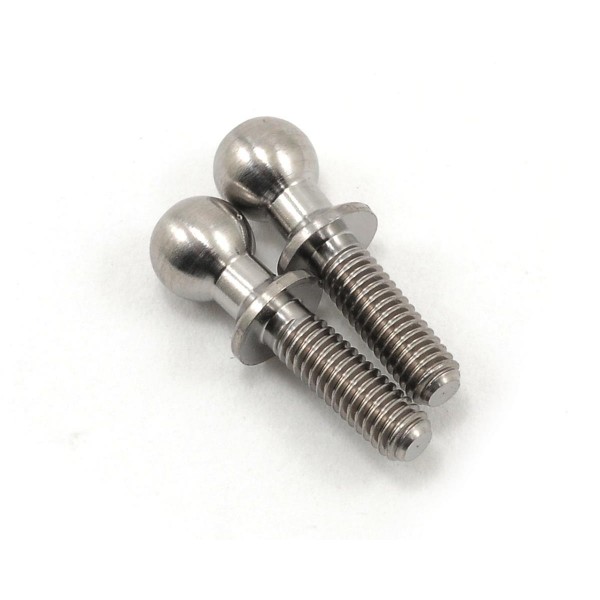 Lunsford Racing .315" Long RC18T Titanium Ball Studs (2)
