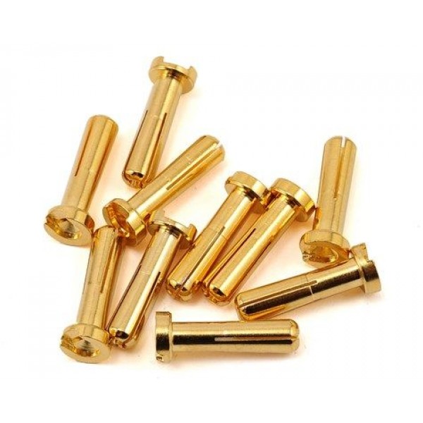 Maclan Max Current 4mm Gold Bullet Connectors (10)