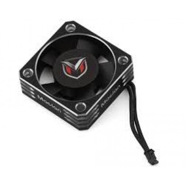 Maclan 30mm Aluminum V2 Hurricane HV Fan (Black/Silver)