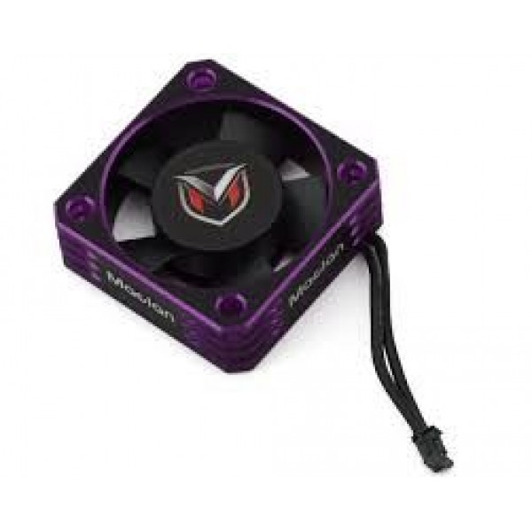Maclan 30mm Aluminum V2 Hurricane HV Fan (Black/Purple)