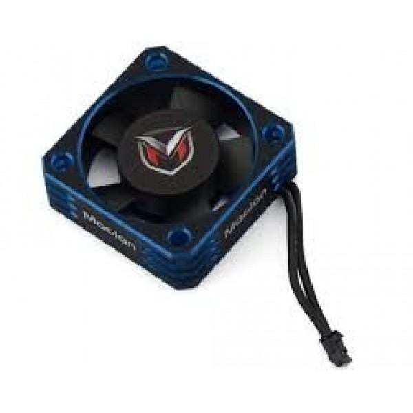 Maclan 30mm Aluminum V2 Hurricane HV Fan (Black/Blue)