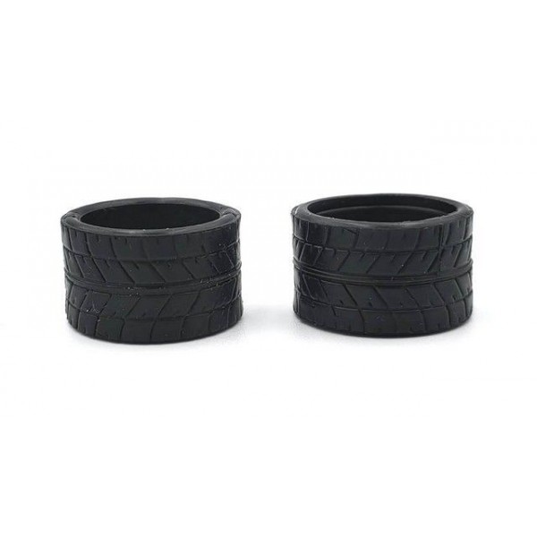 Marka V1 Mini-Z RCP Rubber Rear Radial Tire 5 degree Very Soft 14mm (1 Pair)