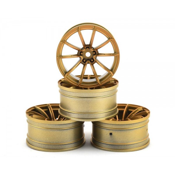 Max Speed Technologies GTR Wheel Set with +9 Offset (Gold) (4)