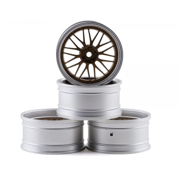 Max Speed Technologies FS-GD LM Wheel Set, Changeable Offset, Gold (4)