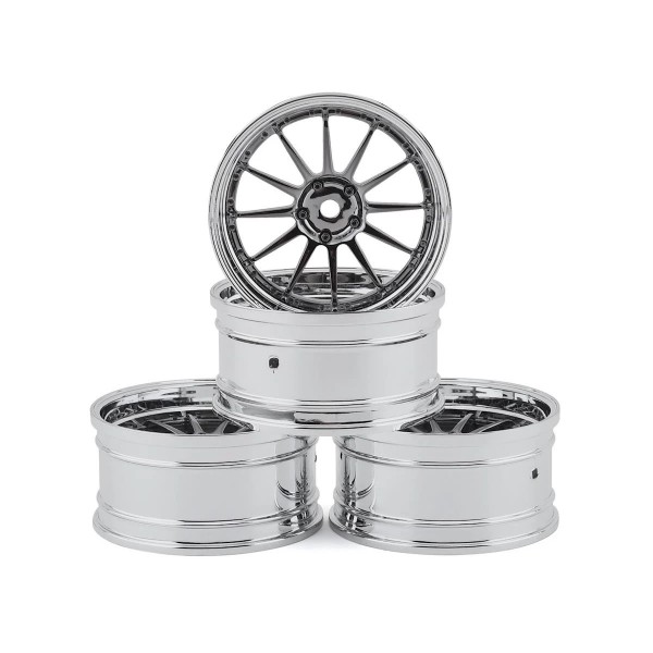 Max Speed Technologies MST S-GD 21 12mm Wheel Set, Changeable Offset, Black (4)