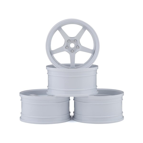 Max Speed Technologies MST GT Wheel Set, Changeable Offset, White (4)