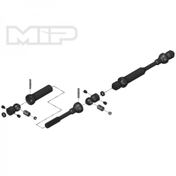 Moore's Ideal Products Center Drive Kit 110mm x 135mm w/5mm Hubs
