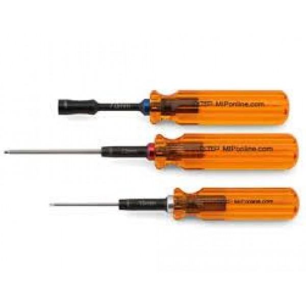 Moore's Ideal Products MIP Gen 2 Metric Wrench Set (1.5mm, 2.0mm Hex & 7.0mm Nut Driver)