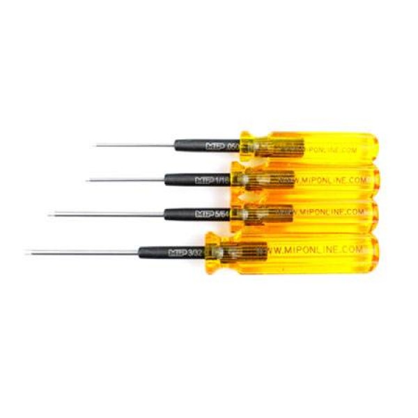 MIP Standard Hex Wrench Set (0.05-3/32") (4)