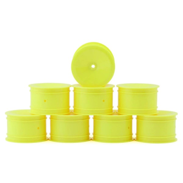 Mugen Seiki 2.2 Rear Buggy Wheels, Yellow (12mm Hex) (8)