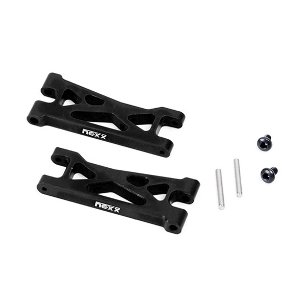 Nexx Racing Losi Micro-B Aluminum Rear Suspension Arms, Black (2)
