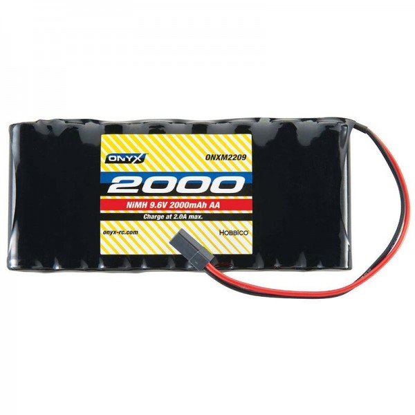 Onyx 9.6V 2000mAh AA Nimh Flat Transmitter Battery: Universal Receiver
