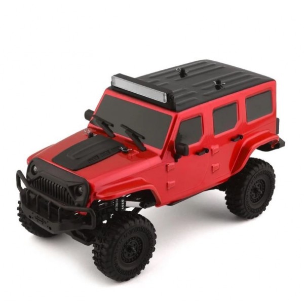 Panda Hobby 1/18 Tetra18 X1 RTR Scale Mini Crawler, Red