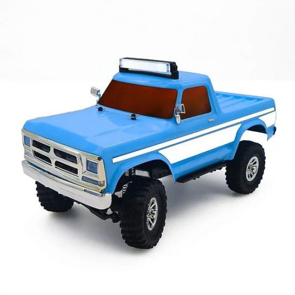 Panda Hobby 1/18 Tetra18 X2T RTR Scale Mini Crawler, Blue/White