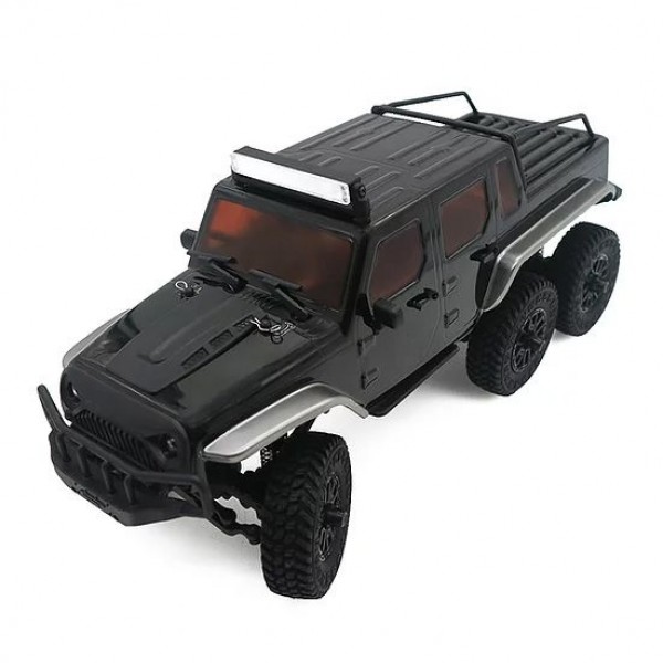 Panda Hobby 1/18 Tetra18 X1 6X6 RTR Scale Mini Crawler, Black