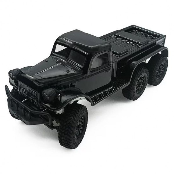 Panda Hobby Tetra K1 6x6 1/18 RTR Scale Mini Crawler w/2.4GHz Radio (Black)