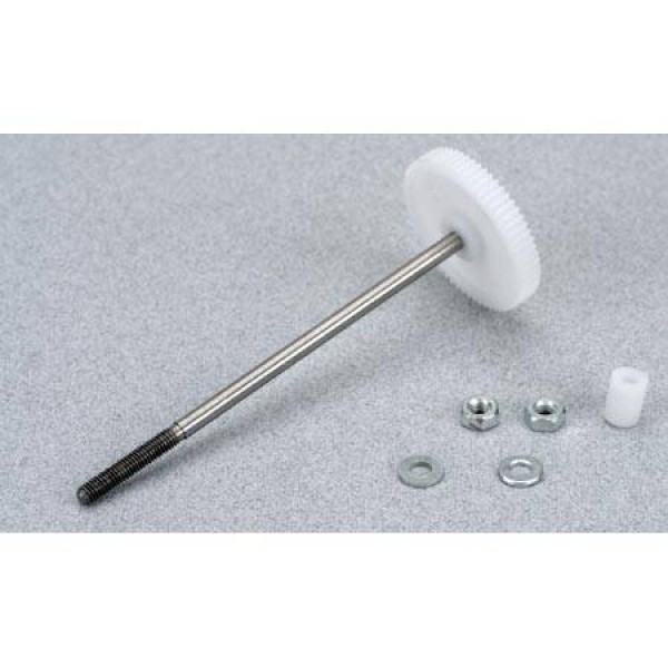 Park Zone Prop Shaft with Hardware: J-3, DEC
