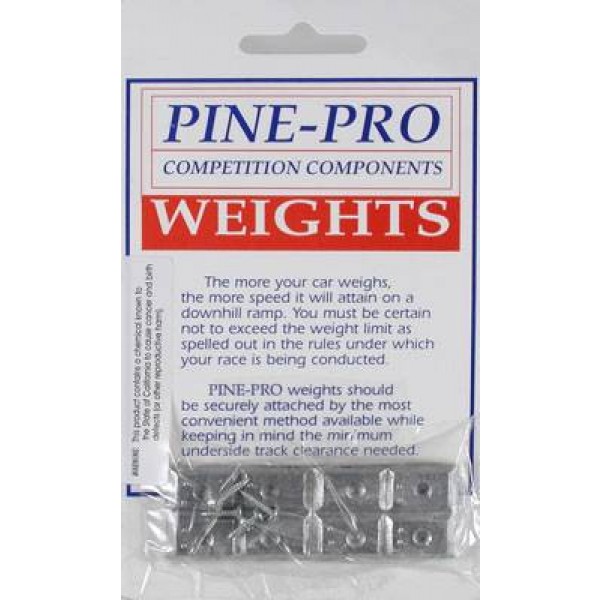 10011 Rectangular Weight 1 oz