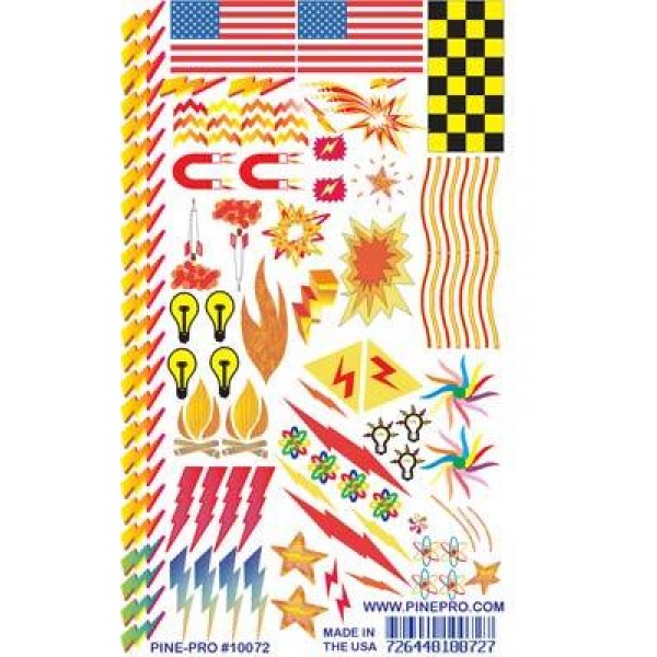 10072 Decal Sheet Energy