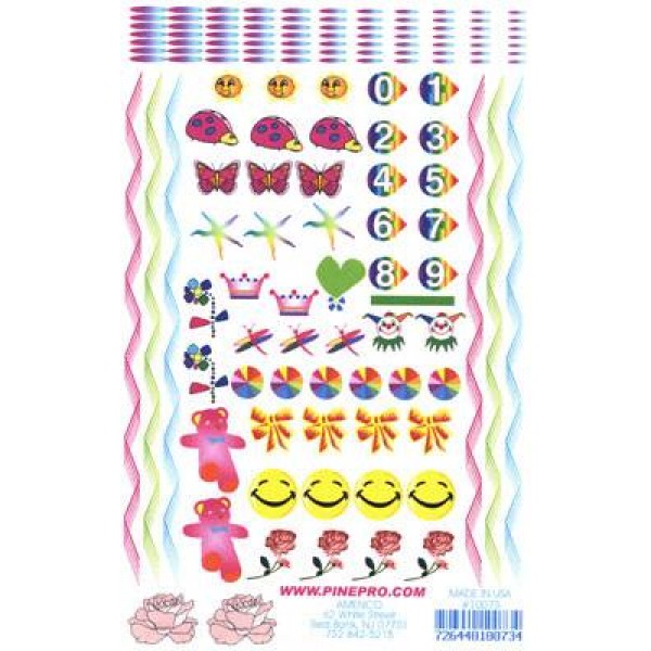 10073 Decal Sheet Girl's