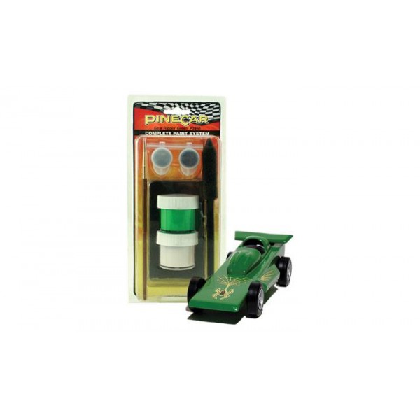 PineCar Gear Rippin' Green Paint System