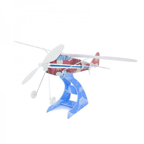 PlaySTEAM Rubber Band Airplane Science - High Wing