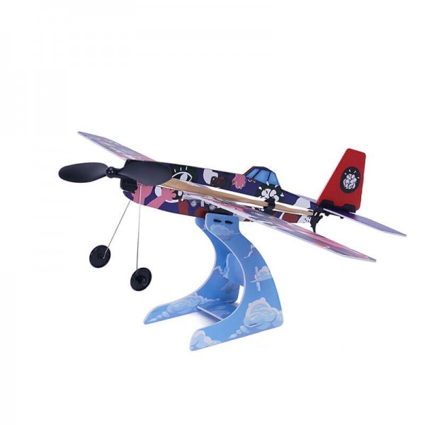 PlaySTEAM Rubber Band Airplane Science - Low Wing