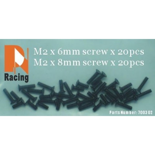 PN Racing Mini-Z Screws Set