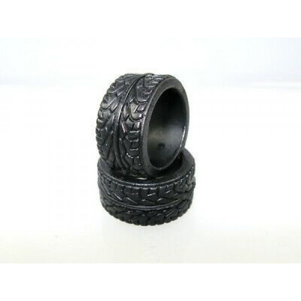 PN Racing Mini-Z KS-M Compound RCP Radial Rear Tires, Super Soft (2)
