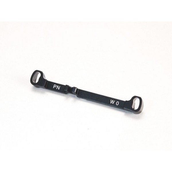 PN Racing Mini-Z MR03 Aluminum Tie Rod W 0, Black