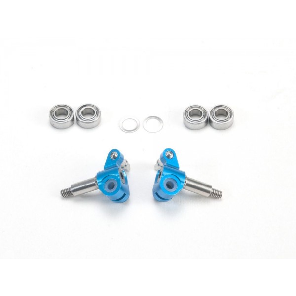 PN Racing Mini-Z MR03 Adjustable Axle Low Down Knuckle, Blue