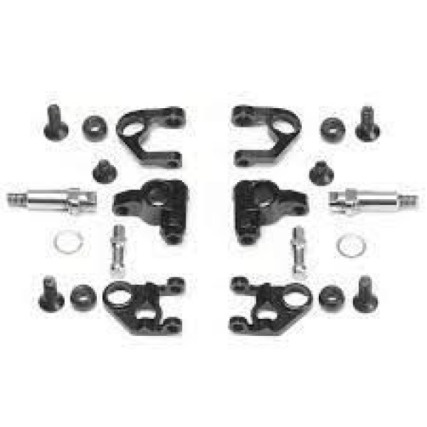 PN Racing Mini-Z MR03/PNR2.5W Double A-Arm Conversion Kit (V3 to V4) Black