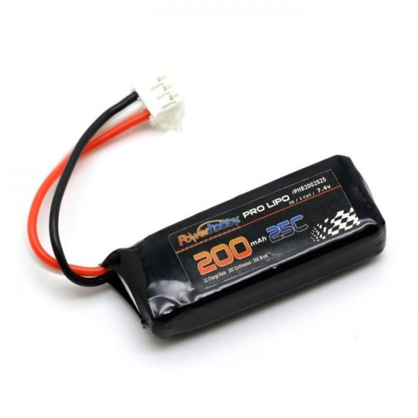 Power Hobby 2S 200mAh 25C LiPo Battery : E-flite UMX