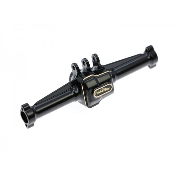 Power Hobby Brass Rear Axle Housing, Black for Traxxas TRX-4M