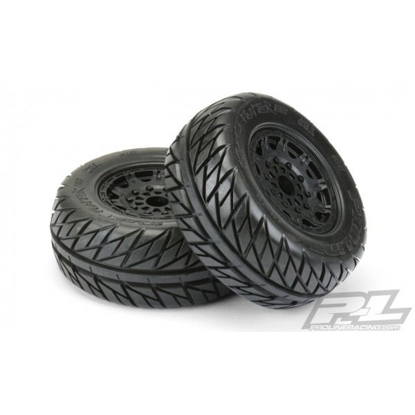 Pro-Line Street Fighter SC 2.2"/3.0" Mounted Tires with 17mm Hex (2)
