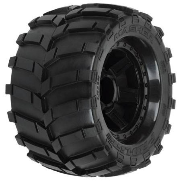 Pro-Line Masher 3.8" with Traxxas Style Bead Tires 17mm (2)